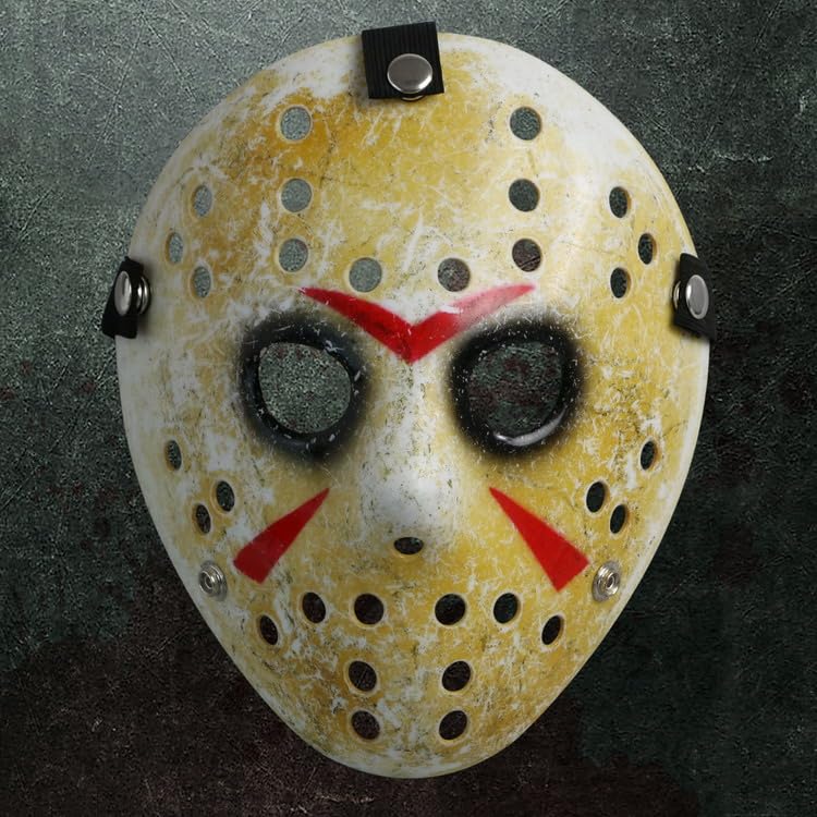 Mosqueda Cosplay Mask Halloween Costume Mask With Black Eyes - Image 5
